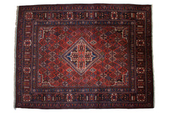 10.5x14 Vintage Joshegan Carpet // ONH Item mc001233