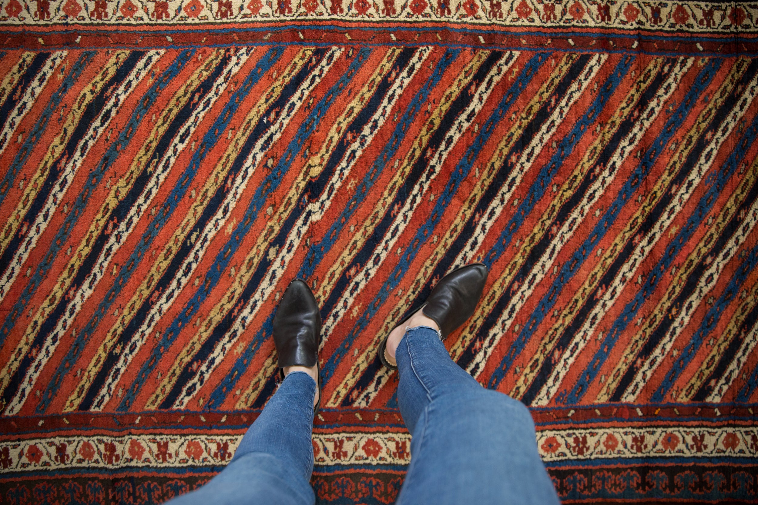 4x14 Antique Kurdish Rug Runner // ONH Item mc001235 Image 1