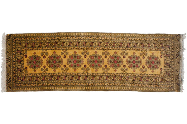 2.5x9.5 Vintage Daulatabad Rug Runner // ONH Item mc001236