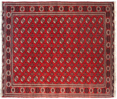 11.5x14 Vintage Bokhara Design Carpet // ONH Item mc001240