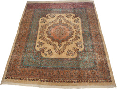 13.5x16 Vintage Fine Kerman Carpet // ONH Item mc001246 Image 9