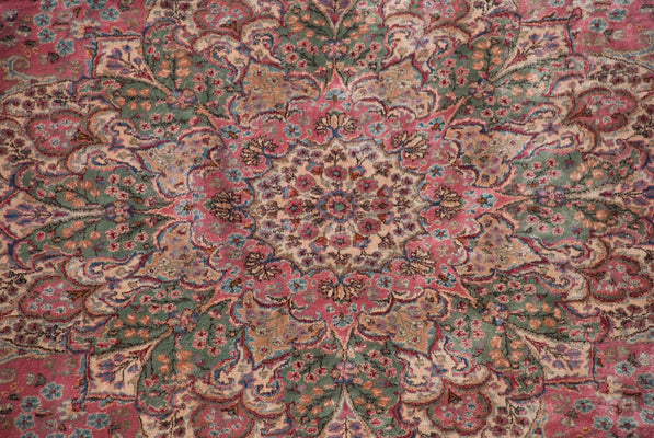 14.5x26.5 Vintage Fine Kerman Carpet // ONH Item mc001247 Image 1