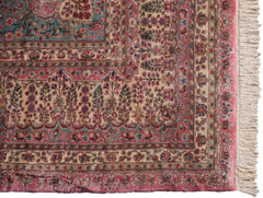 14.5x26.5 Vintage Fine Kerman Carpet // ONH Item mc001247 Image 4