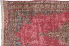 14.5x26.5 Vintage Fine Kerman Carpet // ONH Item mc001247 Image 5