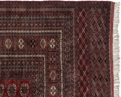 16.5x25 Vintage Fine Pakistani Bokhara Design Carpet // ONH Item mc001249 Image 3