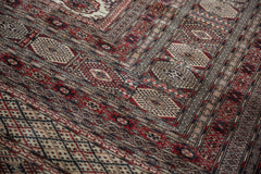 12.5x12.5 Vintage Fine Pakistani Bokhara Design Square Carpet // ONH Item mc001250 Image 10