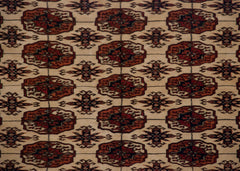 14.5x16.5 Vintage Fine Pakistani Bokhara Design Carpet // ONH Item mc001251 Image 8