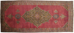 19x43.5 Antique Khorassan Carpet // ONH Item mc001255