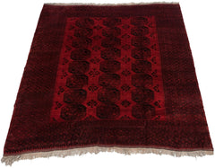 11.5x14 Vintage Afghani Ersari Design Carpet // ONH Item mc001256 Image 1