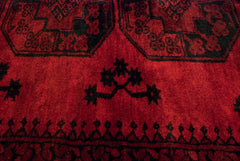 11.5x14 Vintage Afghani Ersari Design Carpet // ONH Item mc001256 Image 3