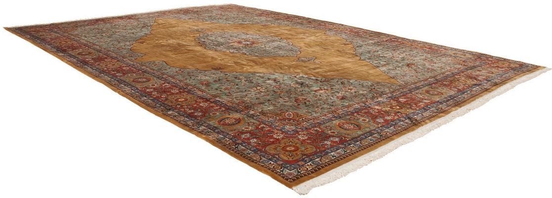 16x22 Vintage Tabriz Design Carpet // ONH Item mc001259 Image 1