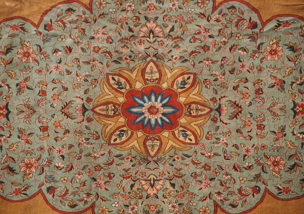 16x22 Vintage Tabriz Design Carpet // ONH Item mc001259 Image 4