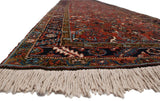 Low angle of the vintage Mehrivan runner shows its full pile and original side cord.