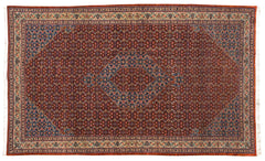 12.5x19.5 Vintage Ardebil Carpet // ONH Item mc001266