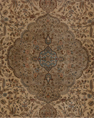 10.5x16 Vintage Tabriz Carpet // ONH Item mc001270 Image 4