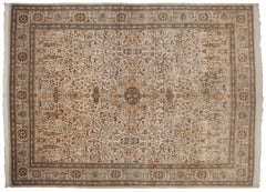 11.5x15.5 Vintage Tabriz Carpet // ONH Item mc001271