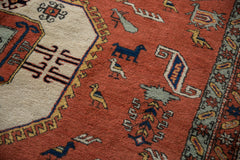 10.5x14.5 Vintage Meshkin Carpet // ONH Item mc001273 Image 8