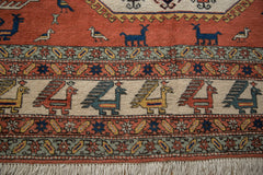10.5x14.5 Vintage Meshkin Carpet // ONH Item mc001273 Image 9