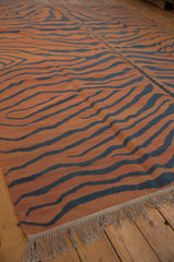 9x12 Vintage Indian Tiger Kilim Design Carpet // ONH Item mc001274 Image 3
