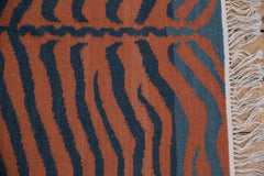 4x6 Vintage Indian Tiger Kilim Design Rug // ONH Item mc001277 Image 4