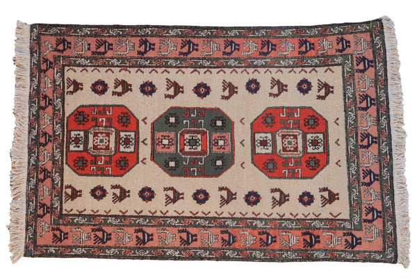 4.5x7 Vintage Meshkin Rug // ONH Item mc001281