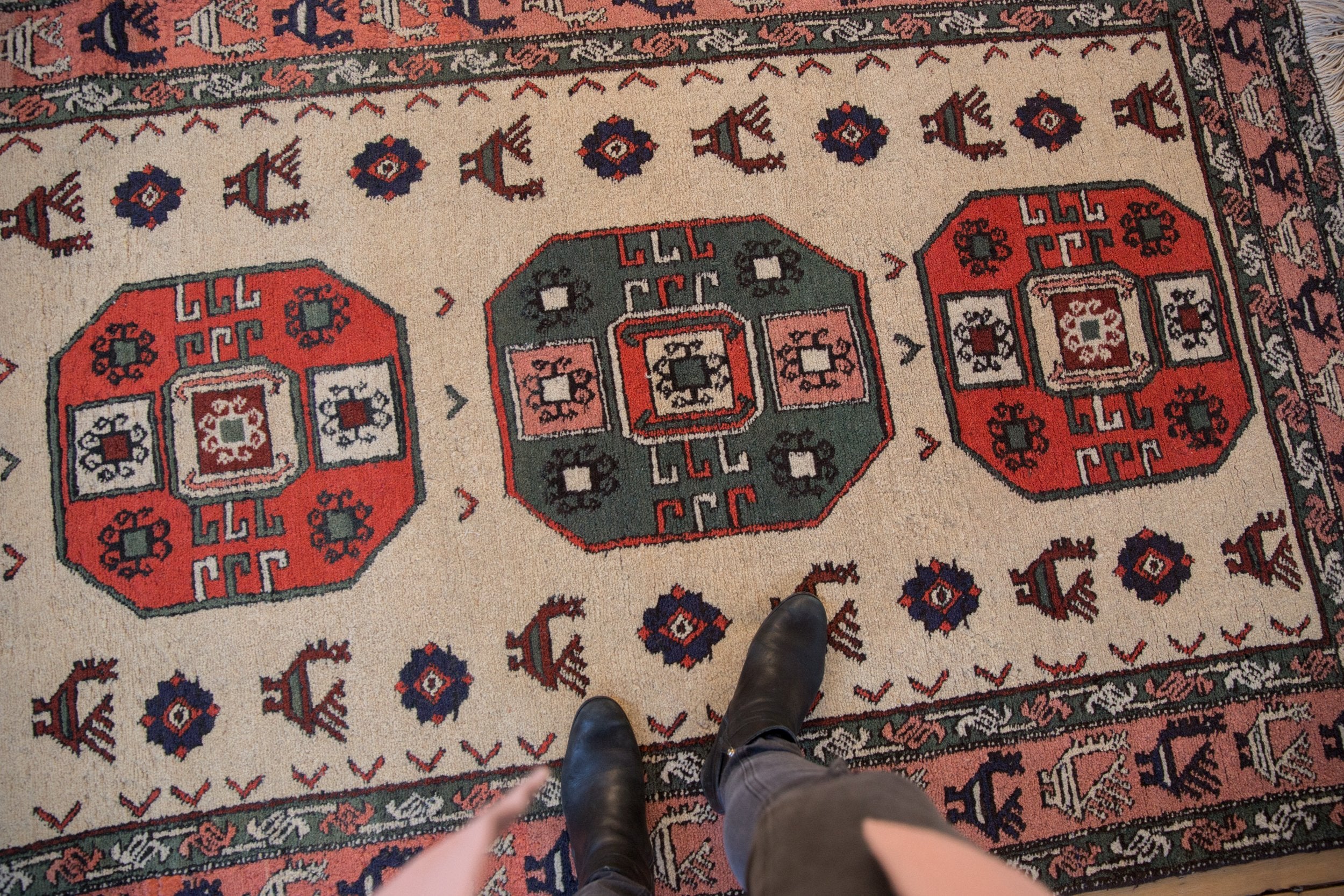 4.5x7 Vintage Meshkin Rug // ONH Item mc001281 Image 1