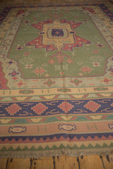 9.5x12 Vintage Stone Wash Dhurrie Carpet // ONH Item mc001286 Image 5