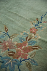 12x14.5 Vintage Japanese Art Deco Design Carpet // ONH Item mc001290 Image 8
