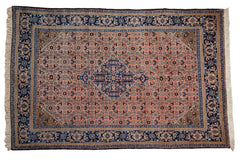 6.5x9.5 Vintage Ardebil Carpet // ONH Item mc001292