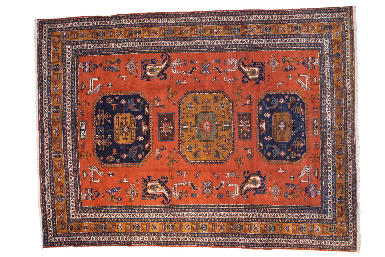 11.5x14.5 Vintage Ardebil Carpet // ONH Item mc001297