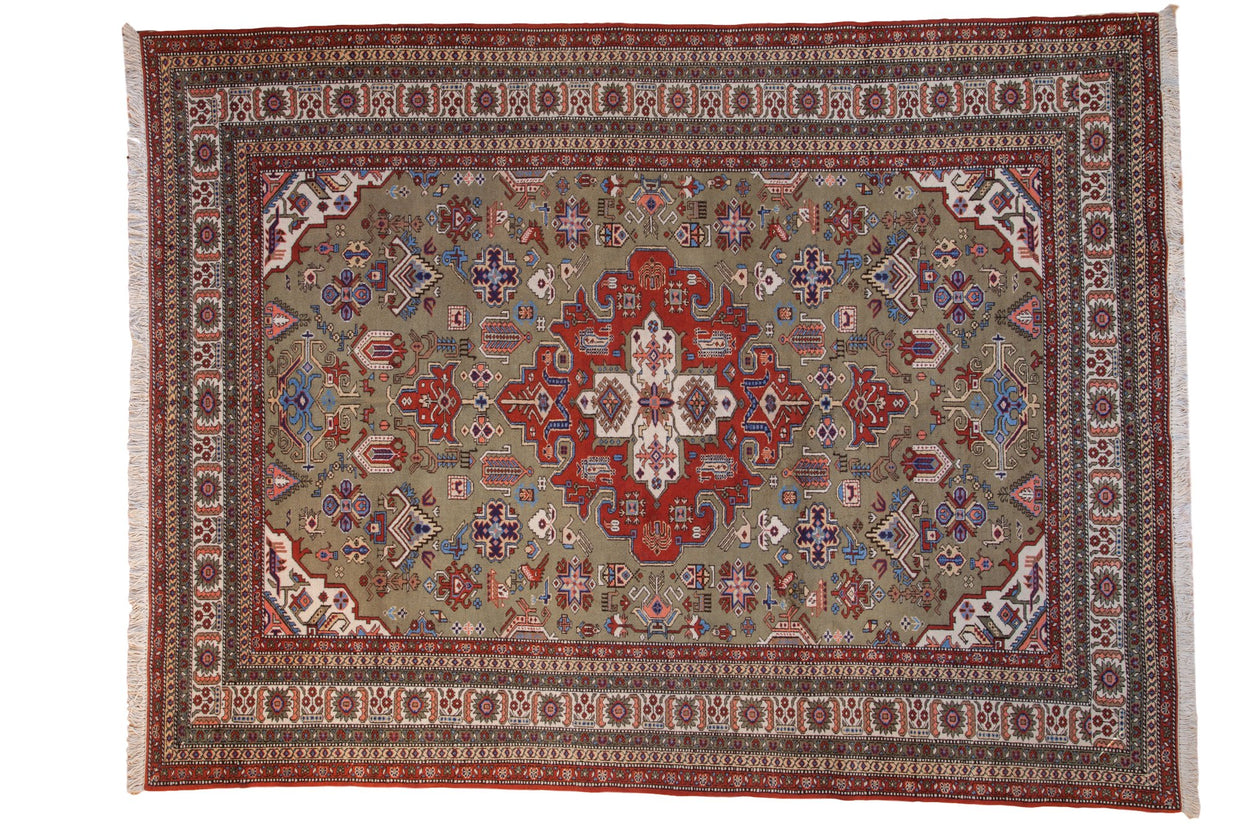 8.5x11.5 Vintage Ardebil Carpet // ONH Item mc001299