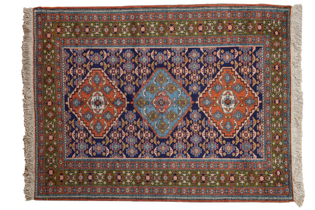 4.5x6.5 Vintage Ardebil Rug // ONH Item mc001300