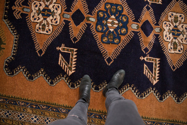 7.5x10.5 Vintage Ardebil Carpet // ONH Item mc001302 Image 1
