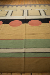 8x10 Vintage Indian Contemporary Kilim Design Carpet // ONH Item mc001304 Image 8