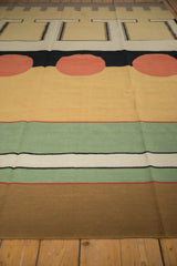 8.5x10 Vintage Indian Contemporary Kilim Design Carpet // ONH Item mc001305 Image 3