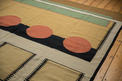 8.5x10 Vintage Indian Contemporary Kilim Design Carpet // ONH Item mc001305 Image 10