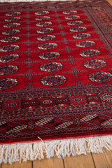 7x7 Vintage Fine Pakistani Bokhara Design Square Carpet // ONH Item mc001310 Image 2