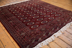 6x6.5 Vintage Fine Pakistani Bokhara Design Square Carpet // ONH Item mc001311 Image 1