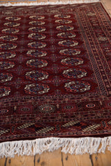 6x6.5 Vintage Fine Pakistani Bokhara Design Square Carpet // ONH Item mc001311 Image 2