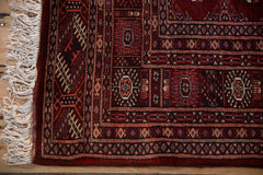 6x6.5 Vintage Fine Pakistani Bokhara Design Square Carpet // ONH Item mc001311 Image 3