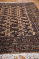 5.5x8 Vintage Fine Pakistani Bokhara Design Carpet // ONH Item mc001313 Image 3
