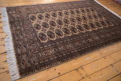5.5x8 Vintage Fine Pakistani Bokhara Design Carpet // ONH Item mc001313 Image 4