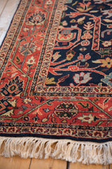 5.5x7.5 Vintage Indian Bijar Design Carpet // ONH Item mc001317 Image 6