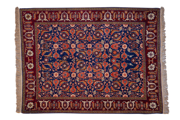 5x7 Vintage Fine Russian Bijar Design Rug // ONH Item mc001318