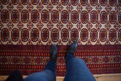 5x8 Vintage Indian Bokhara Design Carpet // ONH Item mc001323