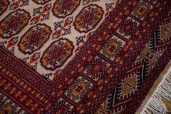 5x8 Vintage Indian Bokhara Design Carpet // ONH Item mc001323 Image 7