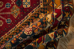 5.5x8 Vintage Indian Shiraz Design Carpet // ONH Item mc001327 Image 6