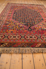 5x8 Vintage Indian Afshar Design Carpet // ONH Item mc001328 Image 6