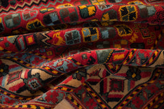 5x8 Vintage Indian Afshar Design Carpet // ONH Item mc001328 Image 9