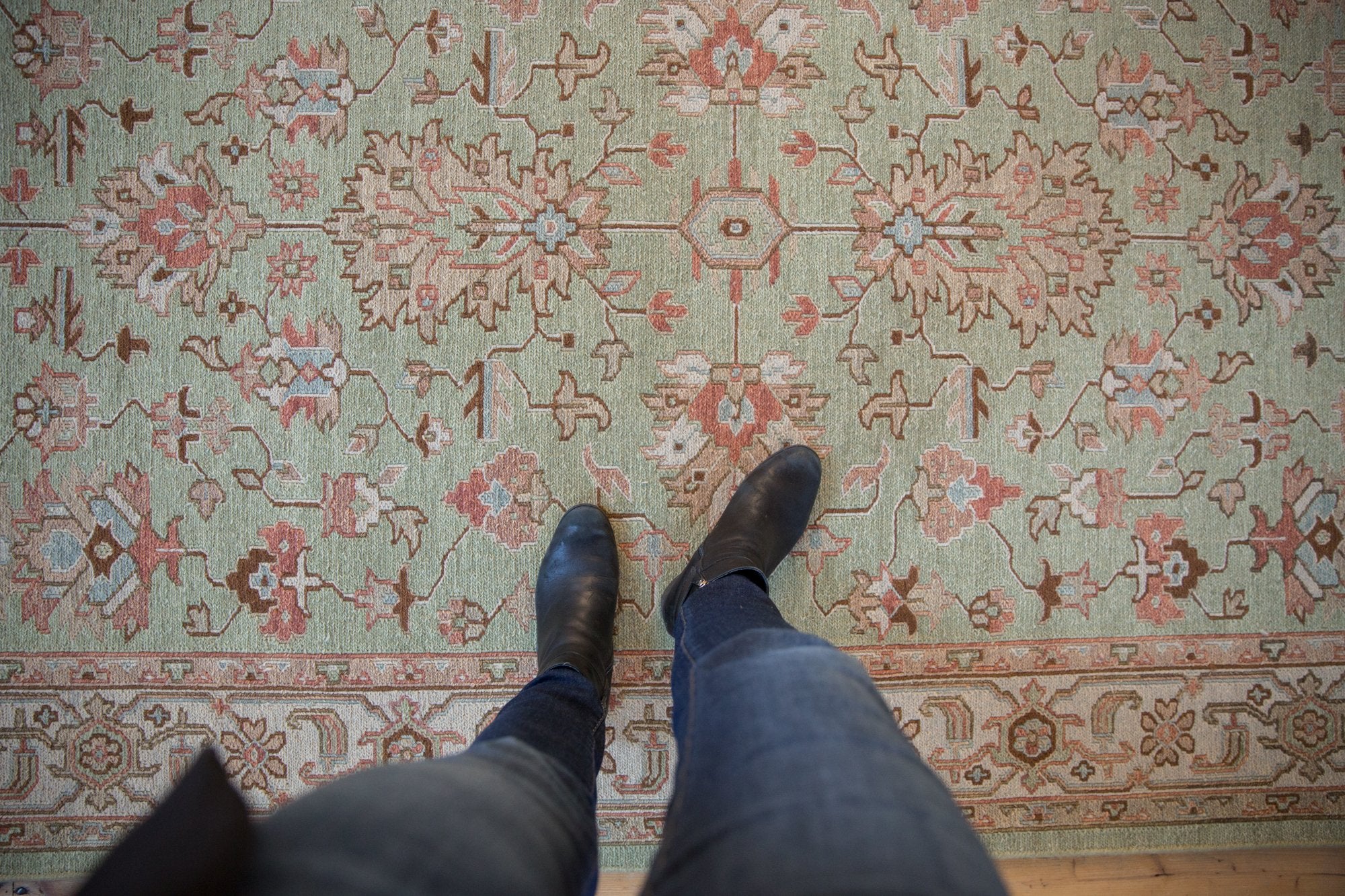 5x8 New Soumac Indian Mahal Design Carpet // ONH Item mc001331